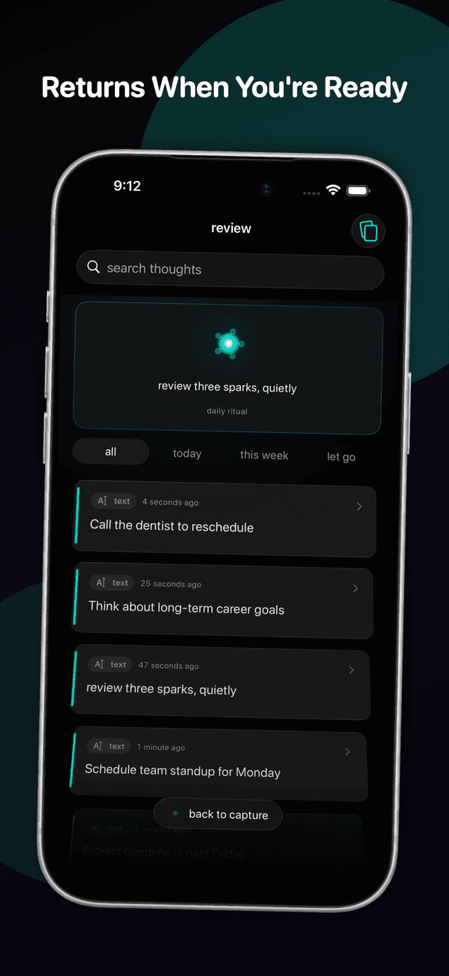 ThoughtTrack resurfacing